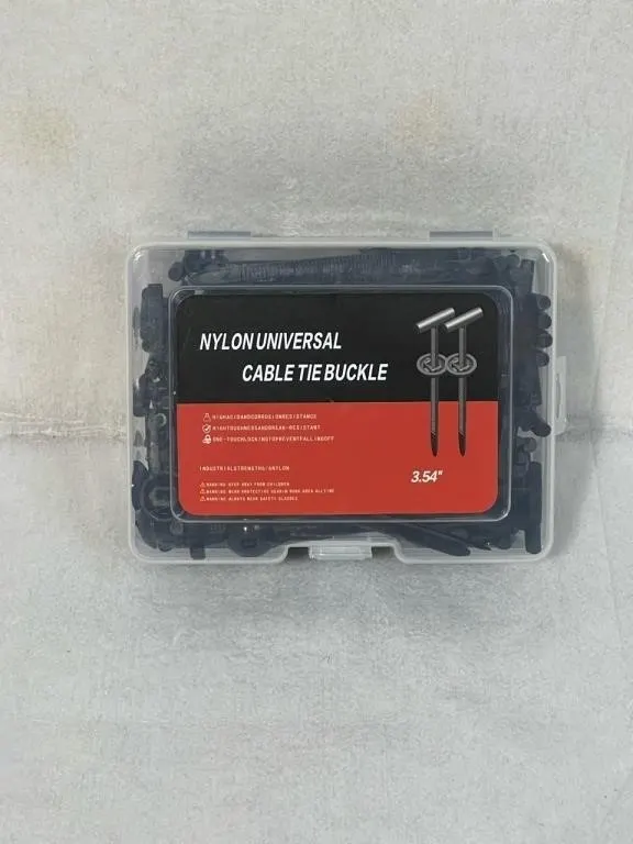 100 New Cable Tie Buckles