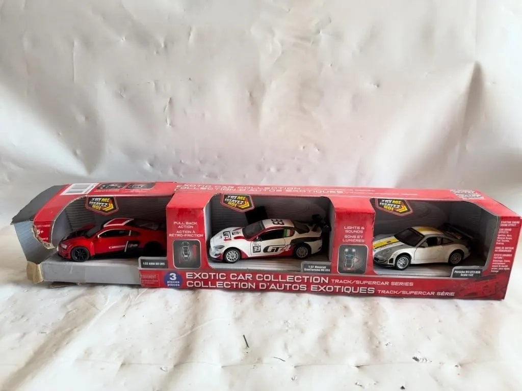 Exotic Car Collection 1 32 Die-Cast 3-Pack