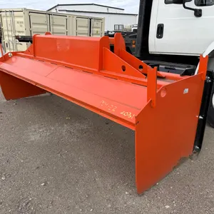 New KC BA-SP-STE-12 12' snow pusher w/ loader bucket quick attach-Sales Tax