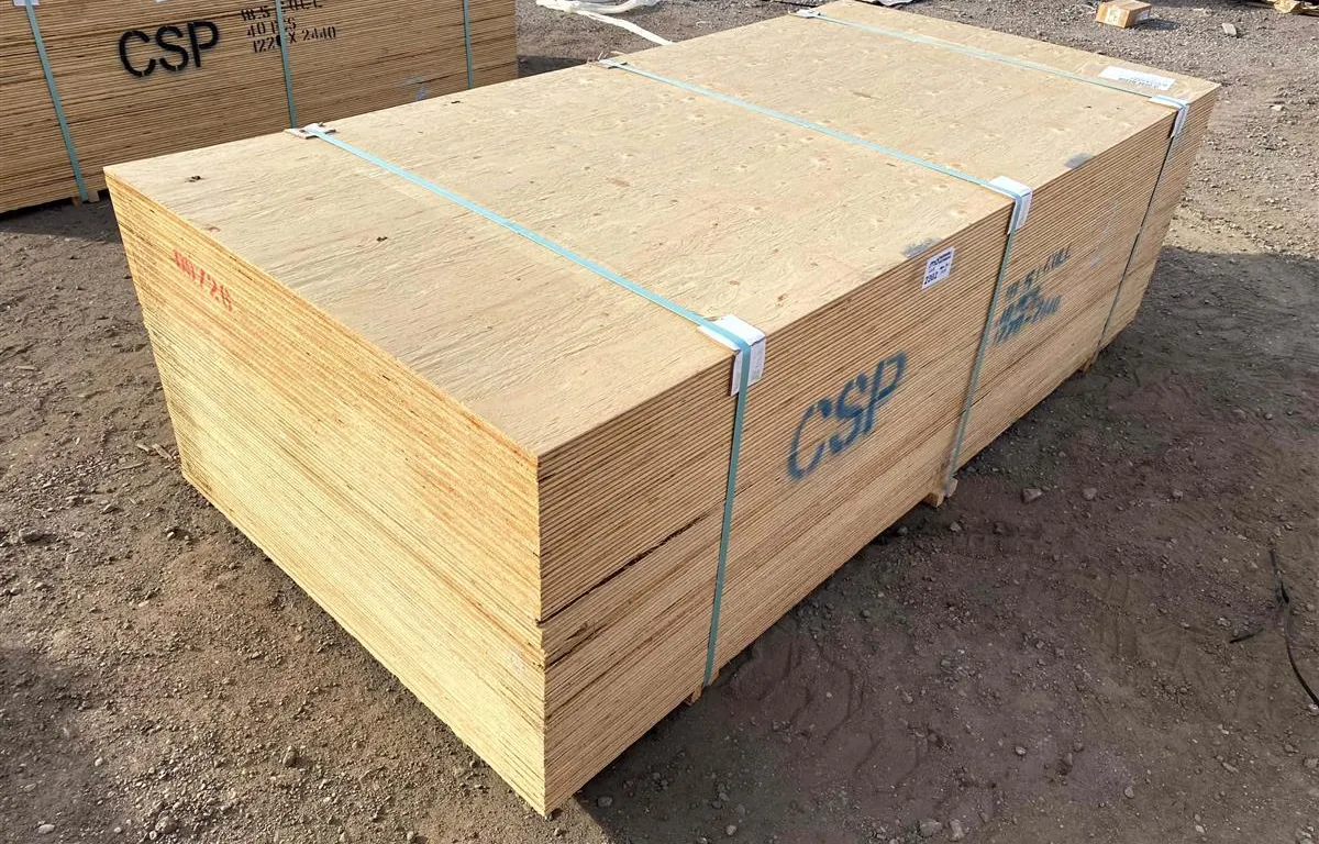 (40) 3/4" 4' x 8' CSP No Stamp Plywood Sheets
UNRESERVED