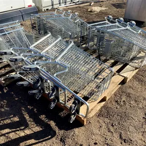 (12) Commercial Wire Shopping Carts
 UNRESERVED