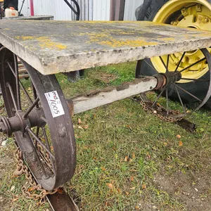 Antique Horse-Drawn Flatbed Wagon
 UNRESERVED