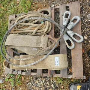 Assorted Rigging Slings & Wire Rope Assemblies
 UNRESERVED