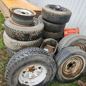 Assorted Tires, Wheels, Rims & Portable Heater
 UNRESERVED