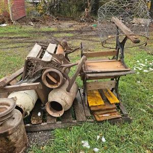 Assorted Antique Farm & Household Items
 UNRESERVED