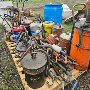 Assorted Manual Grease Pumps & Lubrication Equipment
 UNRESERVED