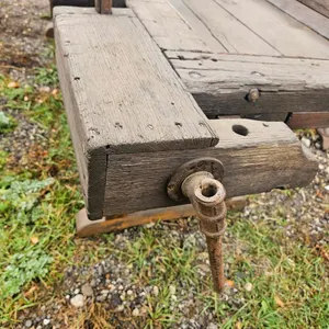 Vintage Wooden Workbench
 UNRESERVED