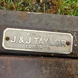 J. & J. Taylor Steel Safe Door
 UNRESERVED