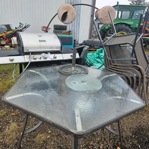 Outdoor Patio Furniture Set & Kenmore Grill
 UNRESERVED
