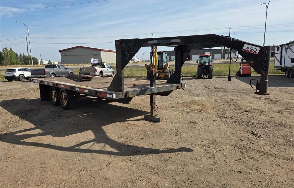 Tandem-Axle Gooseneck Equipment Trailer
UNRESERVED