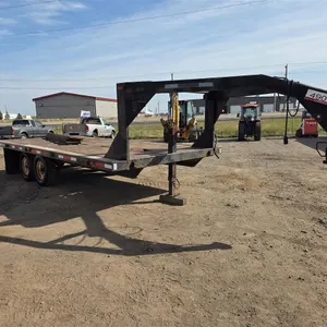 Tandem-Axle Gooseneck Equipment Trailer
 UNRESERVED