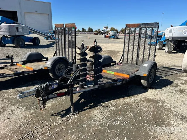 2020 Snake River 7 ft S/A Equipment Trailer