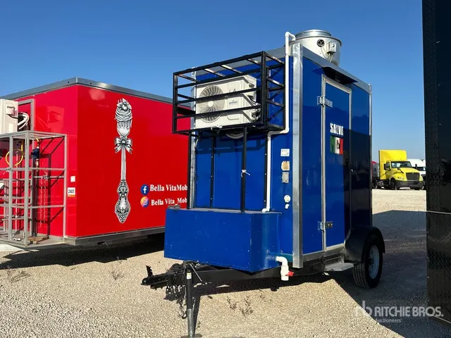 Electric Food Concession Trailer