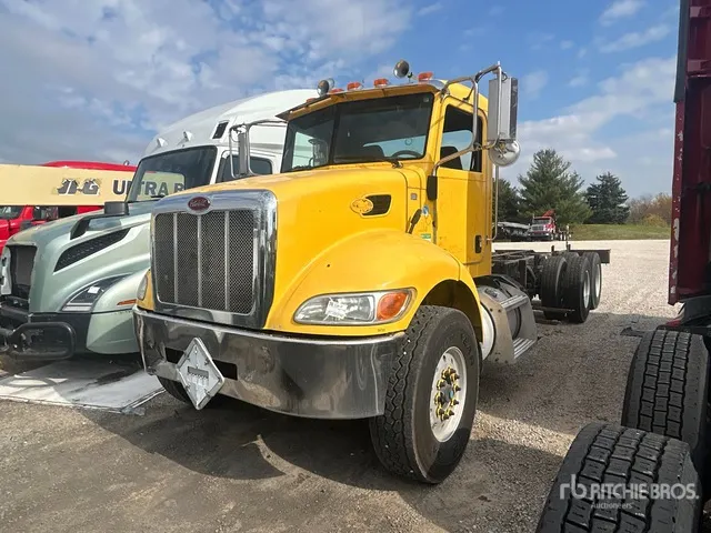 2012 Peterbilt 348 6x4 Cab and Chassis