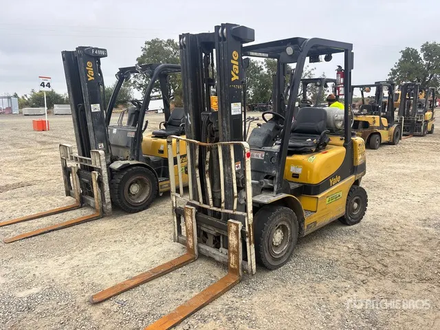 2020 Yale GP050MX 4400 lb Pneumatic Tire Forklift