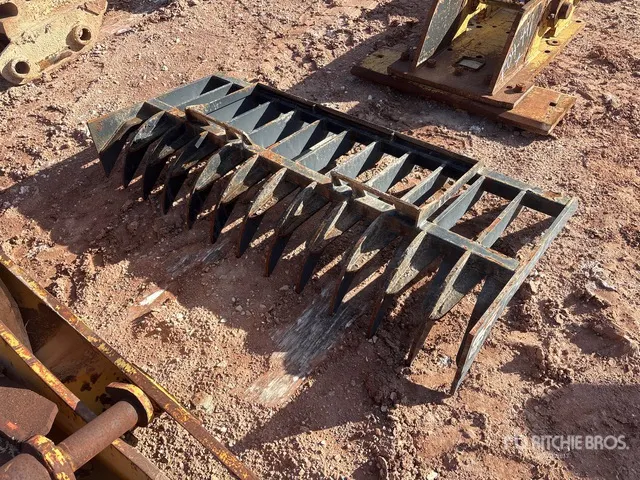 64 in Skid Steer Root Rake