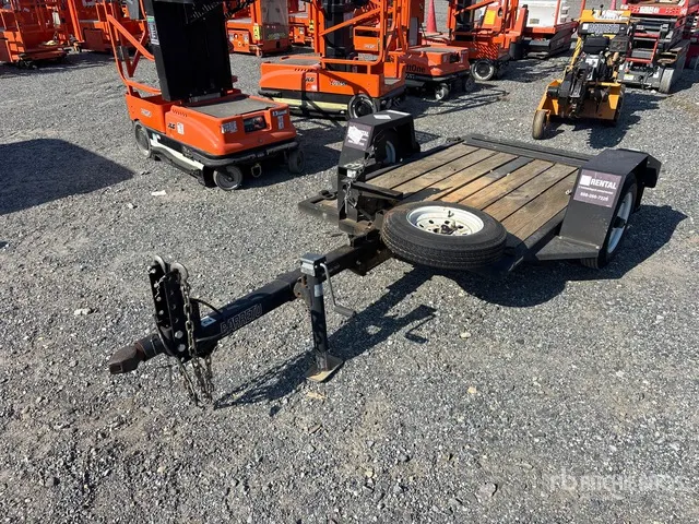 2020 Barreto 8 ft S/A Tilt Deck Trailer