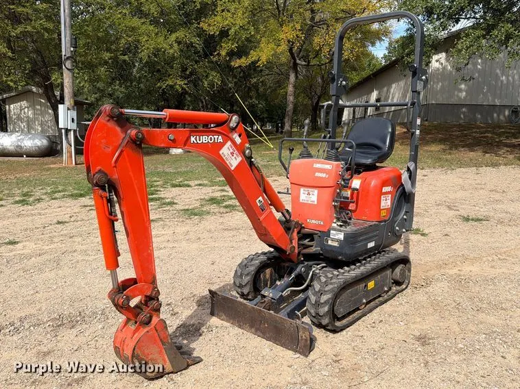 2012 Kubota K008-T4 mini excavator