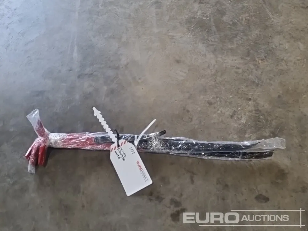 Unused Solid X Crow Bar (4 of) (Red & Black)