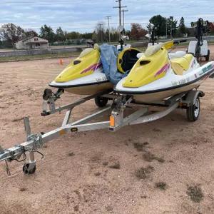 (2) Bombardier Sea-Doo Jet Ski with Triton Trailer (No Registration Card)