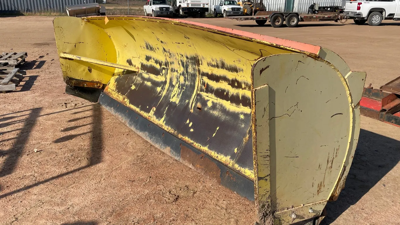 12' Snow Pusher for Wheel Loader