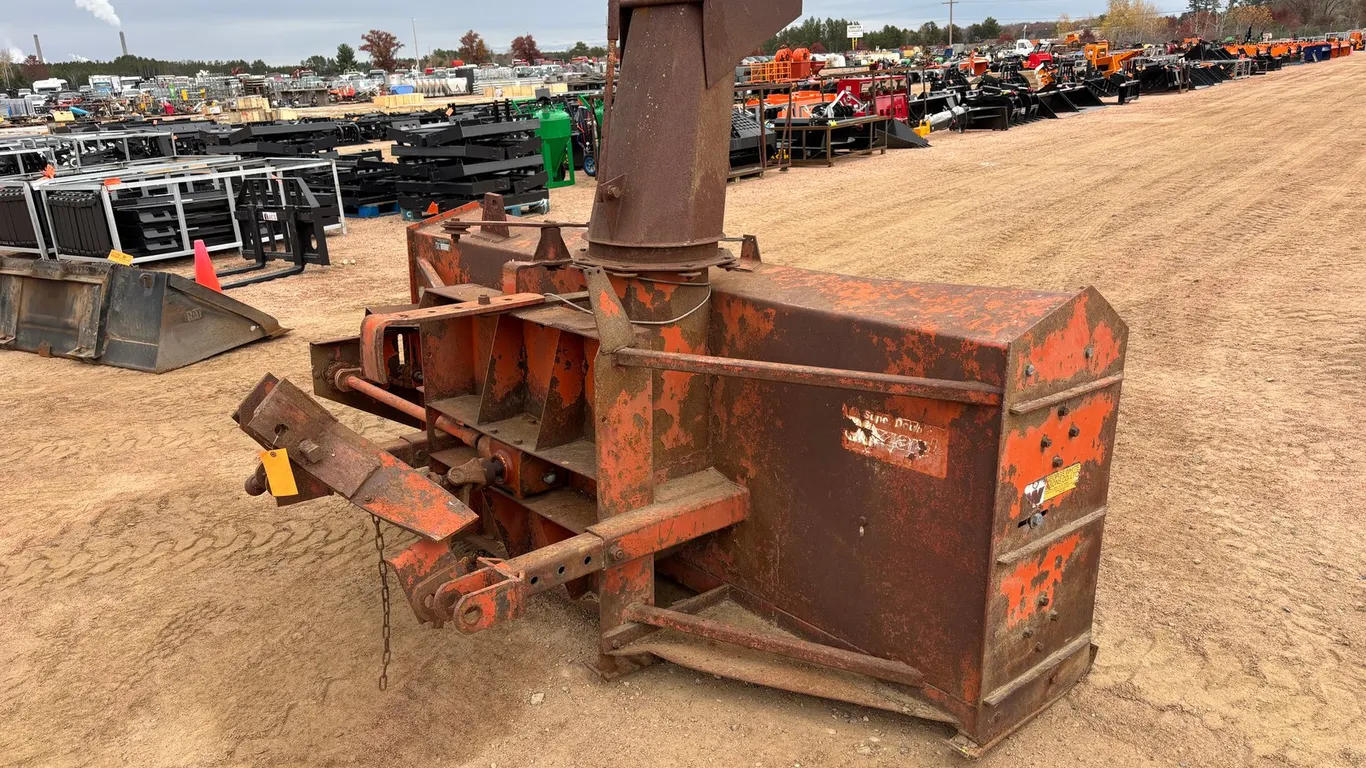 George White 3-Point Snowblower