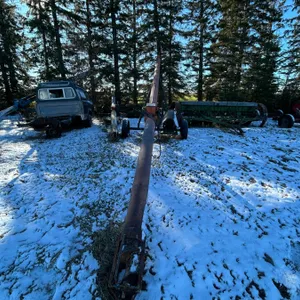 Red auger, sold for parts