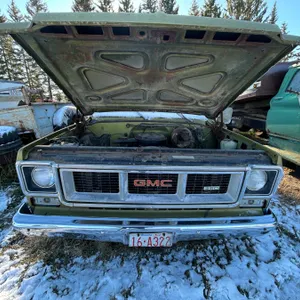 Chev truck, green, V8 auto, sold for parts, good front end