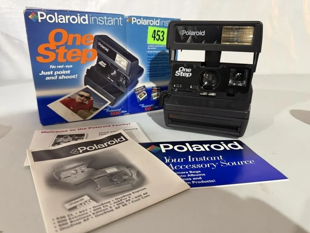 Polaroid One Step Instant film camera