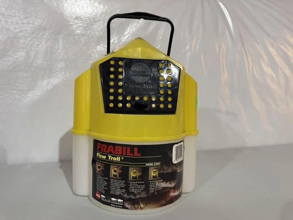 Frabill Flow Troll minnow bucket