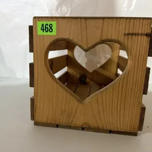 Cottage core heart crate