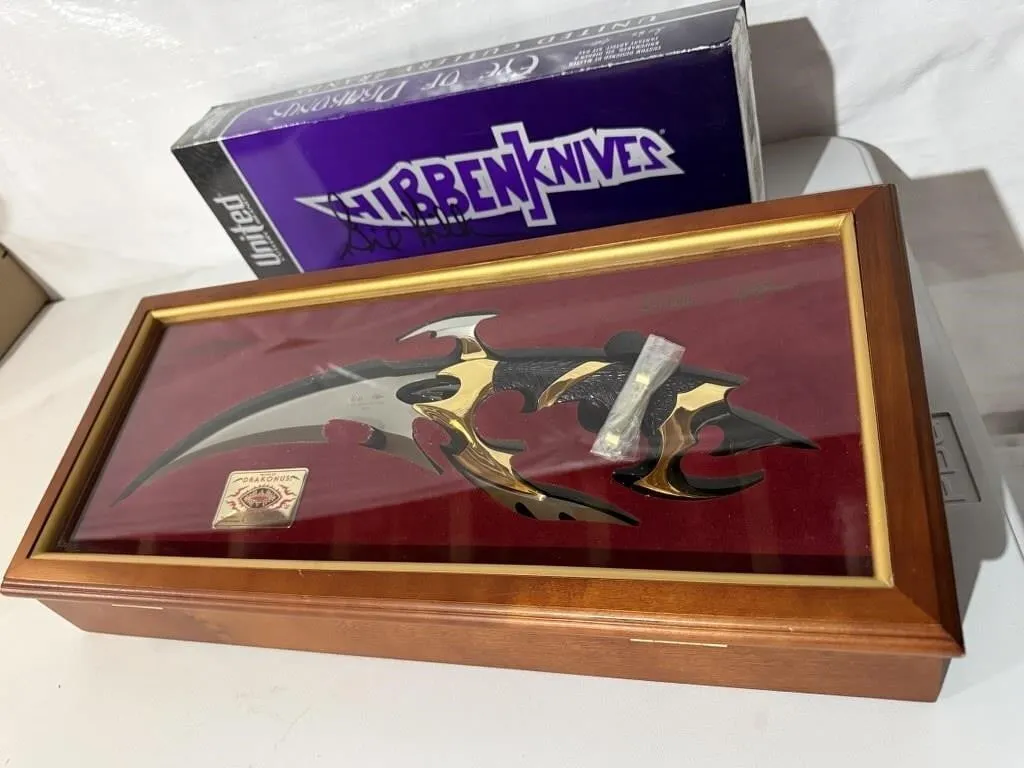 2003 GIL HIBBEN DRAKONUS DAGGER