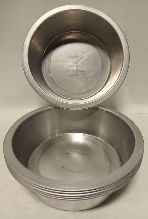 6 NEW CROWN SUPREME 8" X 7" X 3" PUDDING PANS