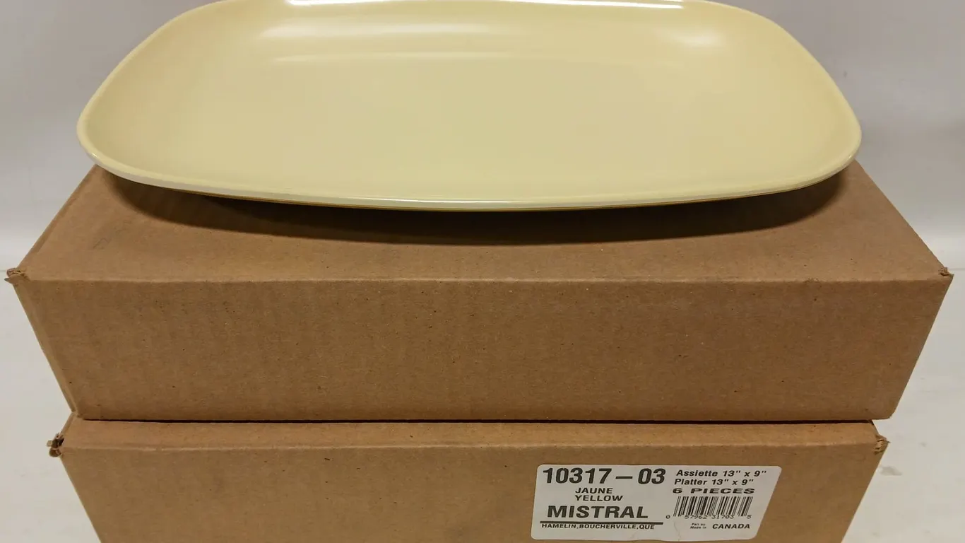 DOZEN MISTRAL MELAMINE ASSIETTE PLATTER - NEW