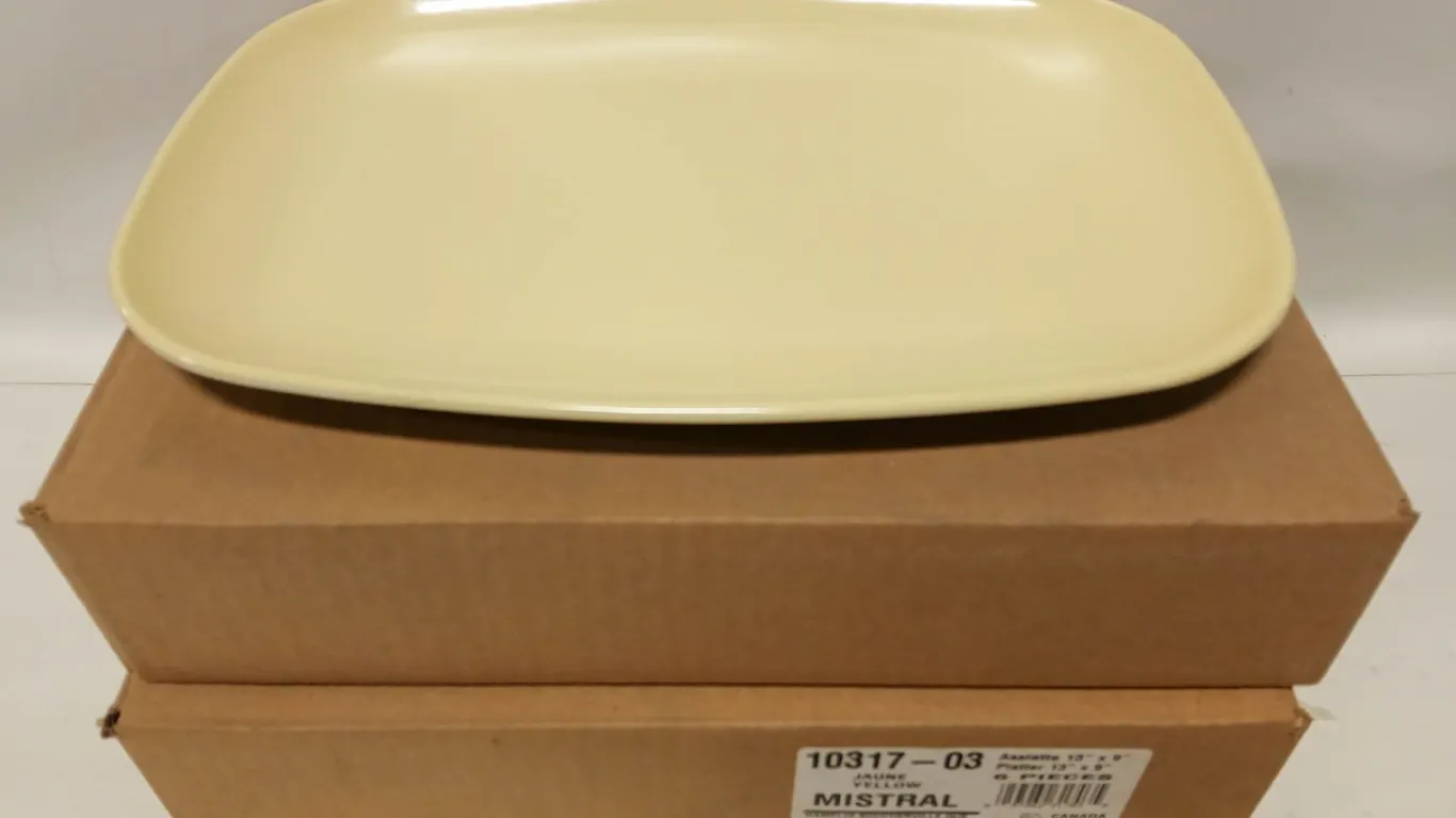 DOZEN MISTRAL MELAMINE ASSIETTE PLATTER - NEW