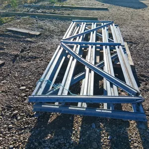 2- 12Ft Metal Gates