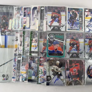 Large Collection of In Person Autogrphed Oilers Cards (unverified signatures)