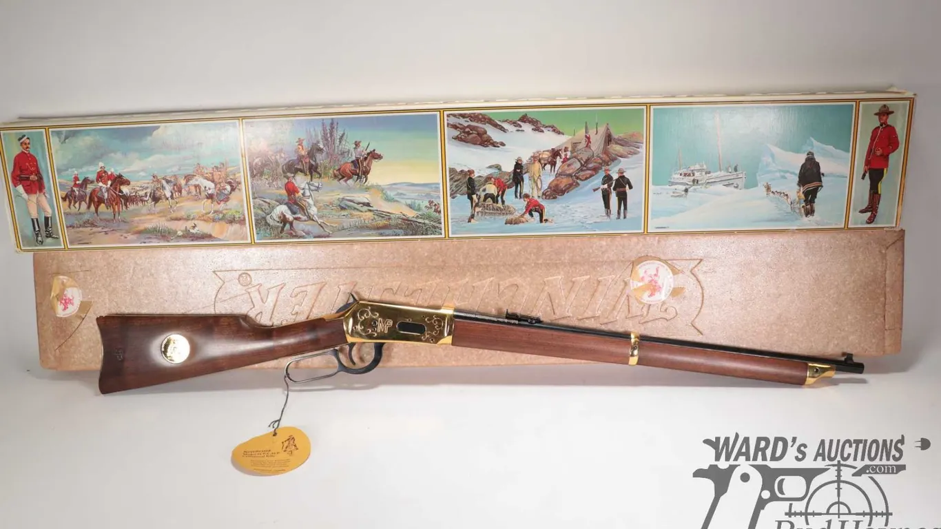 Non-Restricted rifle Winchester model 94 RCMP Centennial, .30-30 Win lever action, w/ bbl length 22"
