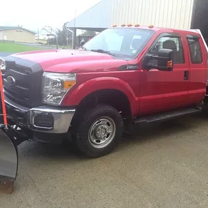 2012 Ford F-250 Super Duty Flatbed Truck with Plow