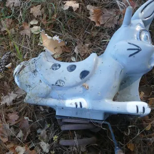 (1) Vintage Gametime Iko Saddle Mates Rabbit & (1) Vintage Rocking Horse