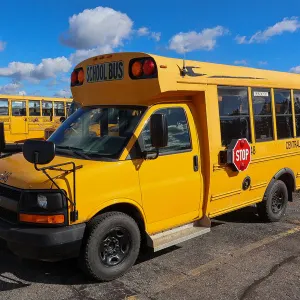 2015 Chevy Express/Blue Bird Micro Bird School Bus/348