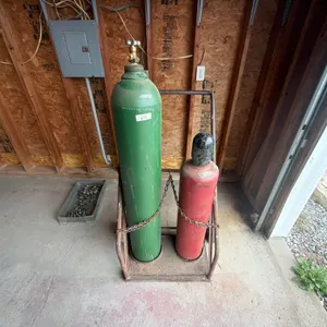 Oxy-Acetylene Torch Cart
