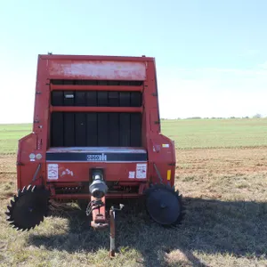 Case 8460 Round Baler, String Tie