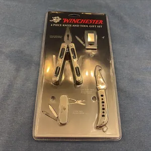 Winchester 4 Piece Knife & Tool Set