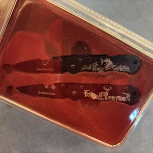 Winchester Wildlife Etched Set