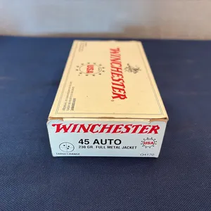 Winchester 45 Auto Cartridges