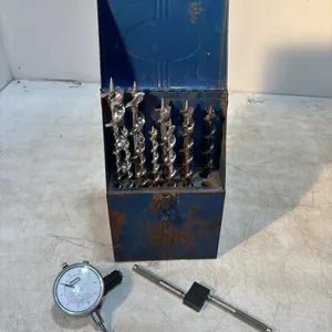 Craftsman Auger Bits in Metal Box