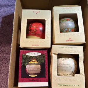 Hallmark Christmas Ball Ornaments