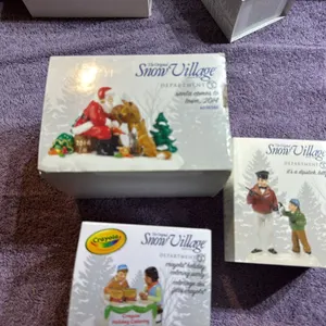 Snow Village Accessories