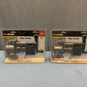 2- Pro Grade 3/4” Pipe Clamps